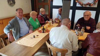 Gemtliches Beisamensein beim Herbstfest