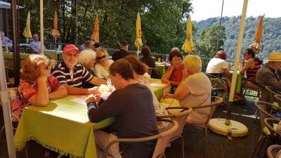 CDU Kollegen aus Schnau beim Besuch unseres Sommerfreffs